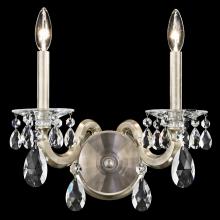  S8602N-22R - San Marco 2 Light 120V Chandelier in Heirloom Gold with Clear Radiance Crystal