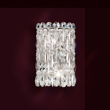 Schonbek 1870 RS8333N-401H - Sarella 2 Light 120V Wall Sconce in Polished Stainless Steel with Heritage Handcut Crystal