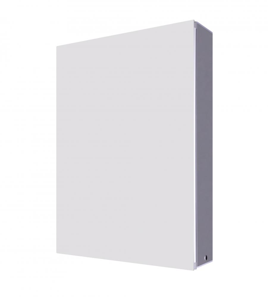 LED Medicine Cabinet, MC105A2028WNW -G-, 19.7inch W x 27.6inch H, 14W, 3000K, 80 CRI, Wall Mounted