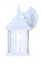  IOL411 - Outdoor, 1 Bulb Downlight, Clear Bevelled Glass Panels, 100W Type A or 60W B