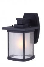  IOL236BK - Outdoor 1 Light Outdoor Down Light, Seeded/Frost Glass, 100W 