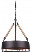  ICH662A04ORB20 - PORTSMOUTH 4 Light Chandelier