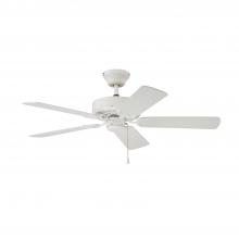 Kendal AC6842-WH - 42" White Ceiling Fan 