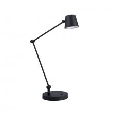 Kendal PTL6401-BLK - Tesa Black Desk Lamp