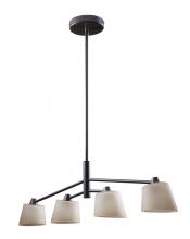 Kendal HPF7004-ORB - Four Light Oil Rubbed Bronze Island Light