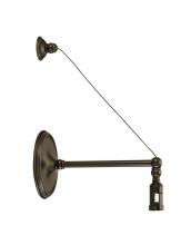 Kendal RKPF-SW-SN - Swivel Power Feed  - 6" - for Line Volt Rail kits