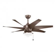 Kichler 310112CMO - 54" Coffee Mocha Ceiling Fan Remote Control Wet Location