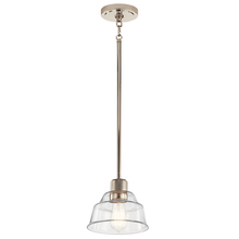 Kichler 52405PN - Eastmont™ 1 Light Mini Pendant with Clear Glass Polished Nickel