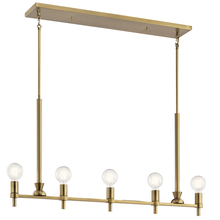  52425BNB - Linear Chandelier 5Lt