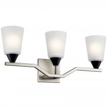  55029NI - Skagos™ 3 Light Vanity Light Brushed Nickel