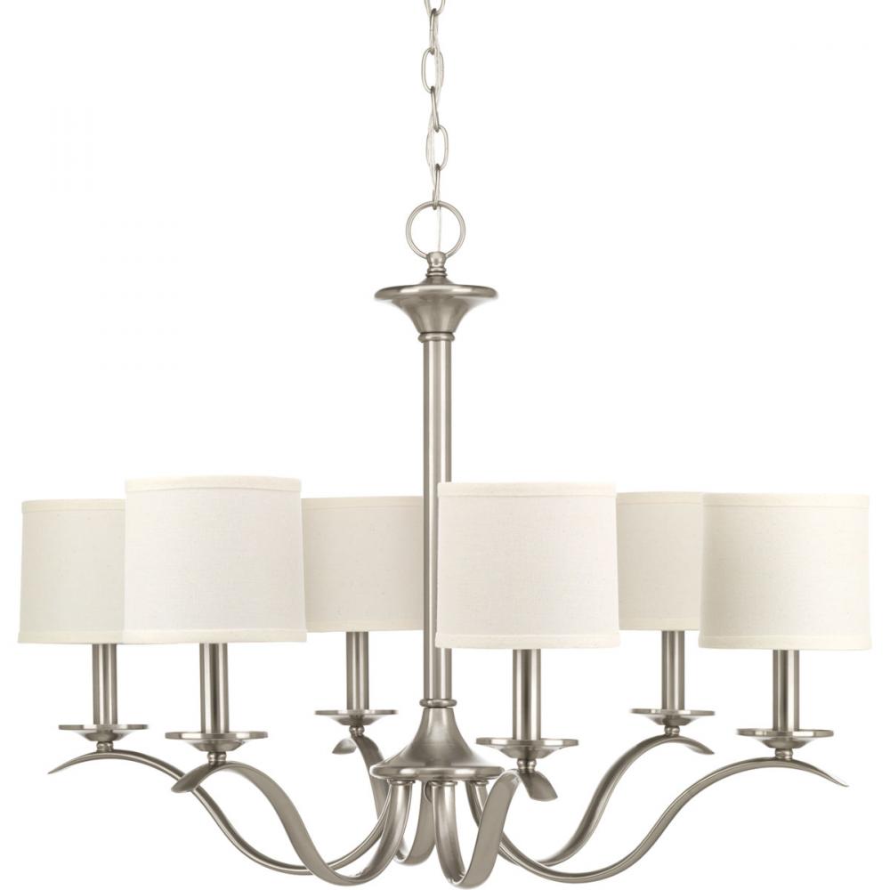 P4739-09 6-60W CAND CHANDELIER