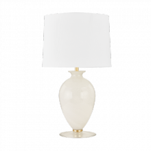 Mitzi by Hudson Valley Lighting HL582201-AGB - Laney Table Lamp