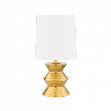 Mitzi by Hudson Valley Lighting HL617201A-AGB/CGD - Zoe Table Lamp