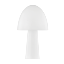 Mitzi by Hudson Valley Lighting HL458201-SWH - Vicky Table Lamp
