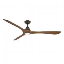 Modern Forms Canada - Fans Only FR-D2504-72L-BZ/DK - Carve 72 Downrod Ceiling Fan