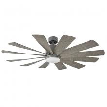 Modern Forms Canada - Fans Only FR-W1815-60L27GHWG - Windflower Downrod ceiling fan