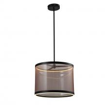 Artcraft AC11890BZ - Cora Integrated LED Pendant, Bronze