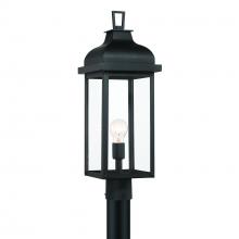 Artcraft AC8183BK - Madrid 1 Light Outdoor Post Light, Black