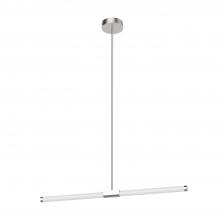  LP18537-BN - Akari 37-in Brushed Nickel LED Linear Pendant