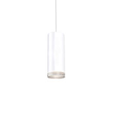  401431WH-LED - Cameo 8-in White LED Pendant