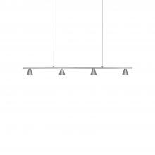 Kuzco Lighting Inc LP19937-BN-UNV - Dune 37-in Brushed Nickel LED Linear Pendant