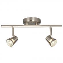 Galaxy Lighting 755592BN - Two Light Halogen Track - Brushed Nickel