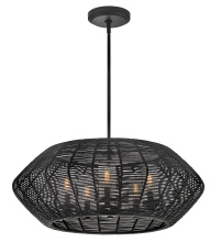 Hinkley Canada 10385BK - Medium Single Tier Chandelier