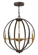 Hinkley Canada 3466SB - Small Orb Chandelier