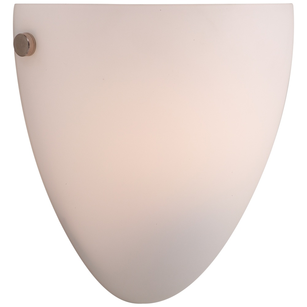 Wall Sconce SIMCOE COLLECTION: HALF OPAL GLASS 