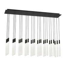 Visual Comfort & Co. Modern Collection 700TRSPPYLC27TB-LED120 - Pylon Crystal 27 Light Chandelier