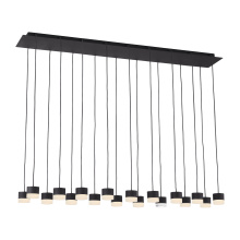 Visual Comfort & Co. Modern Collection SLCH52330B - Gable Alabaster 18 Light Chandelier