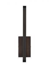 Visual Comfort & Co. Modern Collection 700BCBND13Z-LED930-277 - Banda Modern Dimmable LED 13 Wall/Bath Vanity Light in a Dark Bronze Finish