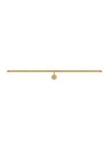 Visual Comfort & Co. Modern Collection 700PLUF30NB-LED930 - Modern Plural Faceted Dimmable LED 30 Picture Light in a Natural Brass/Gold Colored Finish