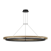 Visual Comfort & Co. Modern Collection SLOCH78030TXBTK - Grace 65 Outdoor Chandelier