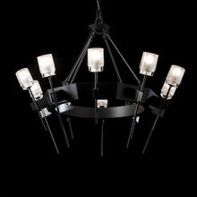 Hubbardton Forge - Canada 101525-SKT-10-YC0369 - Echo 10-Light Circular Chandelier