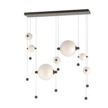 Hubbardton Forge - Canada 139054-LED-STND-05-GG0694 - Abacus 7-Light Double Linear LED Pendant