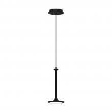 Alora Lighting PD418006MB-UNV - Issa 6-in Matte Black LED Pendant