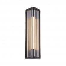  WV339112UBCR - Sabre 12-in Ribbed Glass/Urban Bronze LED Wall/Vanity