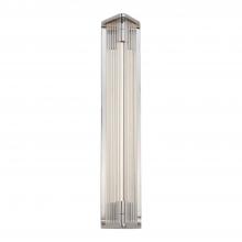  WV339123PNCR - Sabre 23-in Polished Nickel/Ribbed Glass LED Wall/Vanity