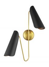 Visual Comfort & Co. Studio Collection AEW1002BBSMBK - Two Light Sconce