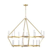  CC14420BBS - Marston 2 Tier Large Chandelier