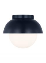 Visual Comfort & Co. Studio Collection DJF1011NVY - Hyde Modern 1-Light Indoor Dimmable Medium Flush Mount Ceiling Light