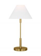 Visual Comfort & Co. Studio Collection DJT1011SB1 - Porteau Transitional 1-Light Indoor Medium Table Lamp