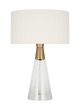Visual Comfort & Co. Studio Collection DJT1041SB1 - Pender Transitional 1-Light Indoor Medium Table Lamp