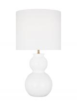 Visual Comfort & Co. Studio Collection DJT1051GW1 - Buckley Transitional 1-Light Indoor Medium Table Lamp