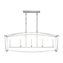 Visual Comfort & Co. Studio Collection F3326/5PN - Thayer Linear Chandelier
