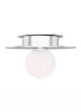 Visual Comfort & Co. Studio Collection KF1001PN - Nodes Contemporary 1-Light Indoor Dimmable Small Flush Mount Ceiling Light