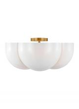 Visual Comfort & Co. Studio Collection LXF1004BBS - Cheverny Large Semi-Flush Mount