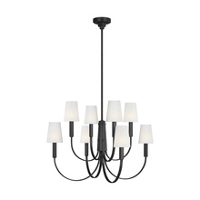 Visual Comfort & Co. Studio Collection TC1088AI - Large Two-Tier Chandelier