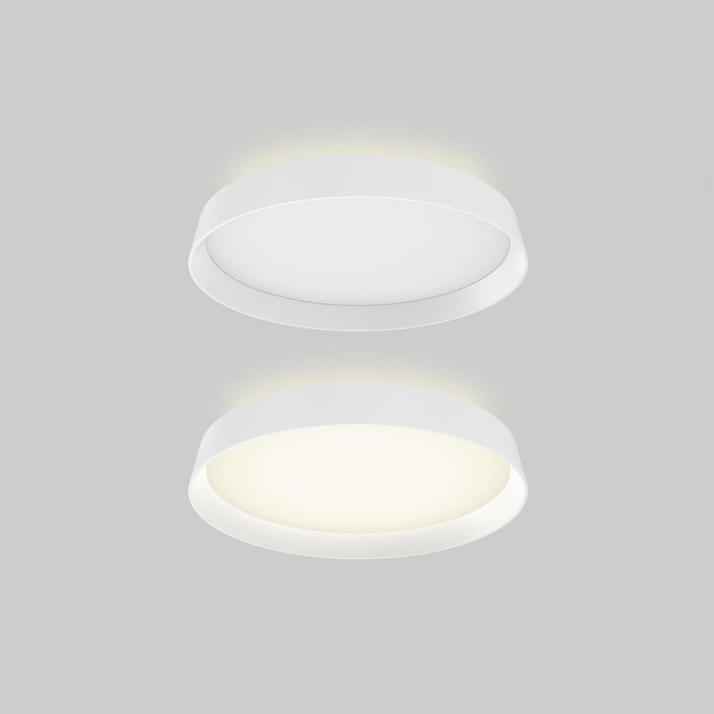 Aurora 12 Inch Dual - Light Dimmable LED Flush Mount